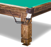 Бильярдные столы + Стол / пирамида "Провинциал" (9 футов, 6 ног, 25мм камень)