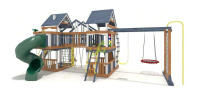 Детские уличные комплексы + Детская площадка IgraGrad Шато Sun мод.1
