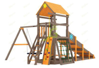 Детские уличные комплексы + Всесезонная площадка IgraGrad С Nest SF1