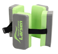 Аквааэробика + Пояс секционный для обучения плаванию AquaFitness Larsen YP-10 (4 секции)