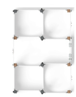 Детские уличные комплексы + Лабиринт Кубик 2 (город) МФ 20.01.02-01