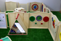 Комплексы и панели для игровых зон + Панель для игровых зон Цветные стеклышки