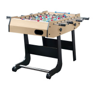 Настольный футбол + Игровой стол - футбол складной "Maccabi Mini" (121 x 61 x 81 см, светлый)