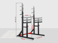 Стойки под штангу + Стойка под штангу UNIX Fit FRAME 220