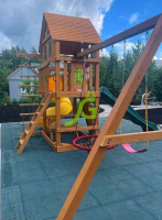 Детские уличные комплексы + Детская площадка IgraGrad Шато с трубой (Домик)