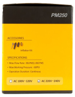 Аксессуары для мячей + Компрессор электрический VOLCANO PM250
