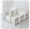 Манеж UNIX Kids SUPREME Space 200x200 Grey Качели