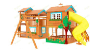 Детские уличные комплексы + Детская площадка IgraGrad Домик 6 Совёнок
