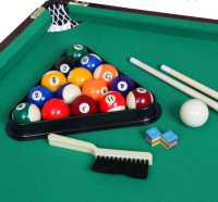 Бильярдные столы + Бильярдный стол Fortuna Пул 4фт с комплектом аксессуаров