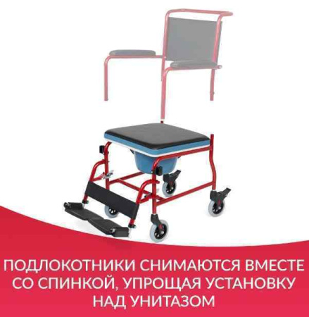 Кресла-коляски + Кресло-туалет Армед KR692