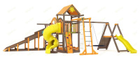 Детские уличные комплексы + Всесезонная площадка IgraGrad С Мостик 2 с трубой SF