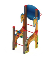 Детские уличные комплексы + Спортивная серия тип 1 - СК 1.01.03 (Сафари)