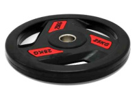 Диски с посадочным диаметром 51 мм + Диск обрезиненный c хватом UNIX Fit PRO 25 кг, 51 мм