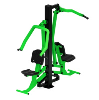 Уличные тренажеры + Тяга верхняя + жим от груди СТ 027-11.И1