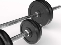 Гантели + Набор гантелей и штанга UNIXFIT в кейсе 50 кг