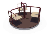 Детские качели + Карусель с шестью сиденьями ИО 06052