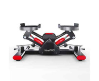 Степперы + Балансировочный степпер DFC XtivePRO с эспандерами, черно-красный