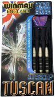 Дротики + Дротики Winmau Nickel Silver Tuscan steeltip 20gr