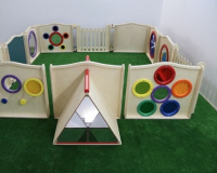 Комплексы и панели для игровых зон + Панель для игровых зон Зеркальная пирамида