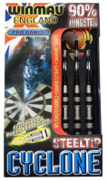 Дротики + Дротики Winmau Cyclone steeltip 26gr (профессиональный уровень)