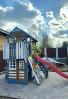 Детские уличные комплексы + Детская площадка IgraGrad Клубный домик 3 Люкс мод.2
