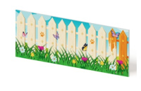 Ограждения + Счастливое детство - Ограждение из фанеры и бруса - МФ 90.01.01