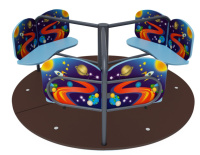 Детские качели + Карусель Фортуна ИО 05-001