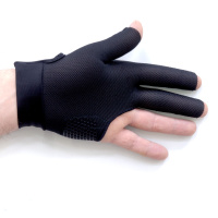 Аксессуары для игроков + Перчатка бильярдная "Taom Midas" (черная) L