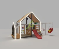 Уличные игровые комплексы для детей + Детская игровая площадка IgraGrad А12