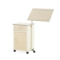 Тумбы медицинские + Тумба прикроватная с поворотной столешницей из HPL пластика ПТ-001