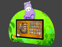 Навесные мультимедийные комплексы + Мультимедийный развивающий комплекс «AVKompleks Multi 15» с фигуркой бегемотика