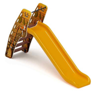 Детские горки + Горка пластиковая - ИО 42.01.01-06 - (желтый скат) H=1200 (Эко)