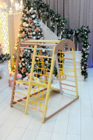 Шведские стенки + PS-210 ДСК PERFETTO KIDS "Uccellino" цвет Zefiro PS-210