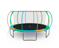 Батуты + Батут с сеткой DFC A.KOU KIDS 16ft с лестницей