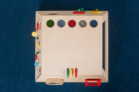 Тактильное оборудование и панели + Тактильно-развивающий комплекс “Пирамида”