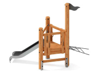 Уличные игровые комплексы для детей + Игровой комплекс (лиственница) ДИК 1.24.03-Л.И1