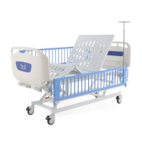 Кровати детские медицинские + Кровать подростковая механическая Med-Mos Тип 4. Вариант 4.1 DM-3434S-01 (3 функции)