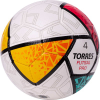 Футбольные мячи + Мяч футзальный TORRES Futsal Pro FS323794, размер 4