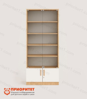 Шкафы офисные + Шкаф-витрина со стеклянными дверцами стандартный