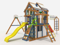 Детские уличные комплексы + Детская площадка IgraGrad Великан 2 (Домик) мод.2