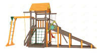 Детские уличные комплексы + Всесезонная площадка IgraGrad С Gride с рукоходом SF1