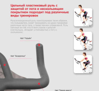 Эллиптические тренажеры + Велотренажер YESOUL Smart Spinning bike V1 PLUSE белый
