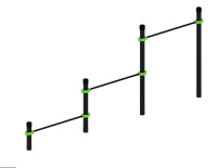 Уличные турники и брусья (Воркаут) + Воркаут 108 ВТ 12.07-01