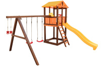 Детские уличные комплексы + ИК Perfetto sport «Pitigliano-3»