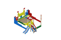 Песочницы + Песочный дворик Королевство ИО 07-541