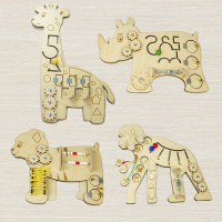 Бизиборды + Набор бизибордов «Джунгли зовут»