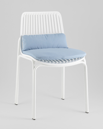 Стулья + Стул Louran с подушкой белый