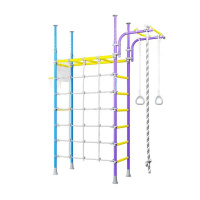 Шведские стенки + ДСКМ "Romana R4" (01.40.7.06.490.03.00-66) сиренево/голубой