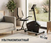 Велотренажеры + Горизонтальный велотренажер UNIX Fit BR-340E компактный / Compact