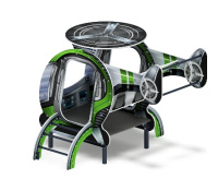 Теневые навесы, беседки + Вертолет (Техно) МФ 10.03.04-03